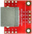 mDIN4-F-BO-V2A, Mini Din 4 Female connector S-video Breakout Board