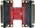D25-FC-MC-V1A DB25 Printer Port Female to Male crossover adapter breakout board