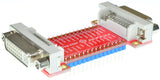 DVI-IF-IF-V1A, DVI-I dual link female to female pass-through adapter breakout board, eLabGuy