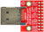 DP-M-BO-V1AC,  Displayport Male connector Breakout Board, eLabGuy
