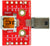 USBm10-BM-BF-V1A, mini USB 2.0 Type B 10pin Male to Female pass-through adapter