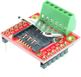 Hinged Type micro SIM card socket breakout board screw terminal blocks