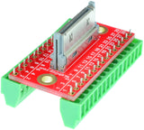Apple 30-pin male Connector breakout board terminal block