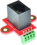 RJ9 RJ10 RJ22 4P4C connector breakout board screw terminal blocks