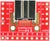 9 pin FireWire 800  Female connector breakout board PCB
