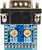 DB9 male connector breakout board PCB