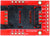 Hinged SIM card connector breakout board PCB