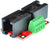 RJ10-F-F-V1A, RJ9/RJ10/RJ22 4P4C Female to RJ9/RJ10/RJ22 4P4C Female pass through adapter breakout