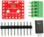 Mini USB Type B Male Plug connector breakout board components