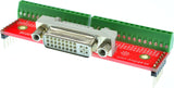 DVI-I dual link female connector breakout board screw terminal blocks