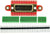 DVI-D dual link Male connector breakout board components