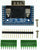 DB15HD VGA connector breakout board components