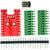 micro HDMI Type D Female connector breakout board components