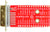 DVI-D dual link Male breakout board PCB