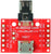 USB-uBM-uBF-V1A, micro USB 2.0 Type B Male to micro USB2.0 Type B Female pass through adapter breakout board