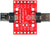 USB-uBM-uBM-V1A, micro USB 2.0 Type B Male to micro USB2.0 Type B Male pass through adapter breakout board