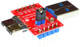 USB3-uBM-AM-V1A, micro USB 3.0 Type B Male to USB3.0 Type A Male pass through adapter breakout board