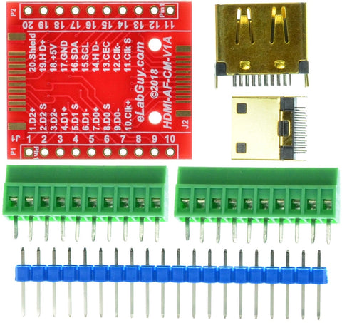 Adapter mini HDMI Type C female - HDMI Type A male /