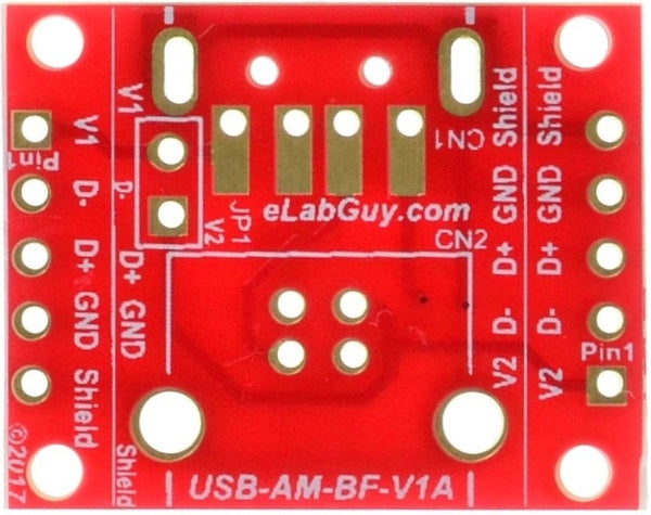 USB2.0 Type A Male to USB2.0 Type A Male adapter pass through – eLabBay