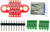USB 3.0 Type A female connector breakout board components