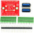 dual row USB3.0 Type A female connector breakout board components