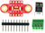 Mini USB Type B female socket breakout board components
