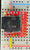 microSD card socket connector breakout board LED breadboard