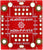 mDIN7-F-F-V1A, Mini Din 7 Female to Female pass-through adapter breakout board, elabGuy