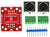 mDIN7-F-F-V1A, Mini Din 7 Female to Female pass-through adapter breakout board, elabGuy