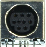 mDIN9-F, Mini Din 9 Female connector
